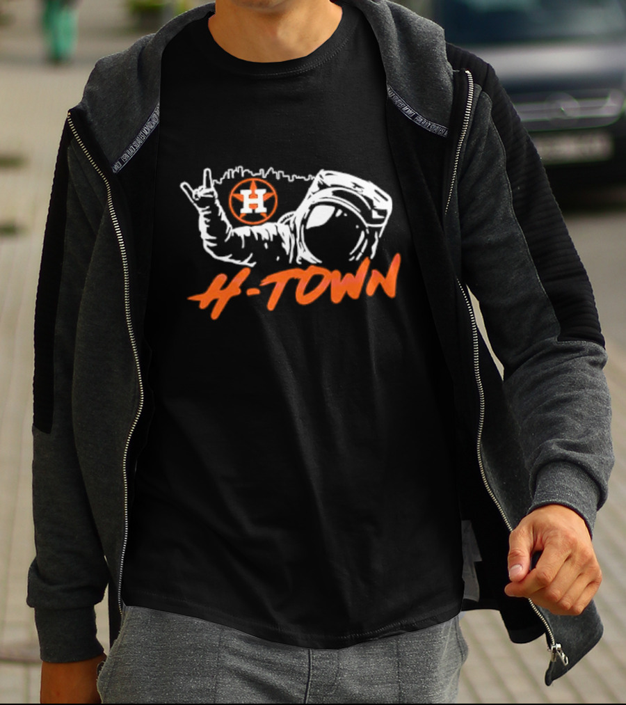Houston Astros Baseball H-Town T-Shirt