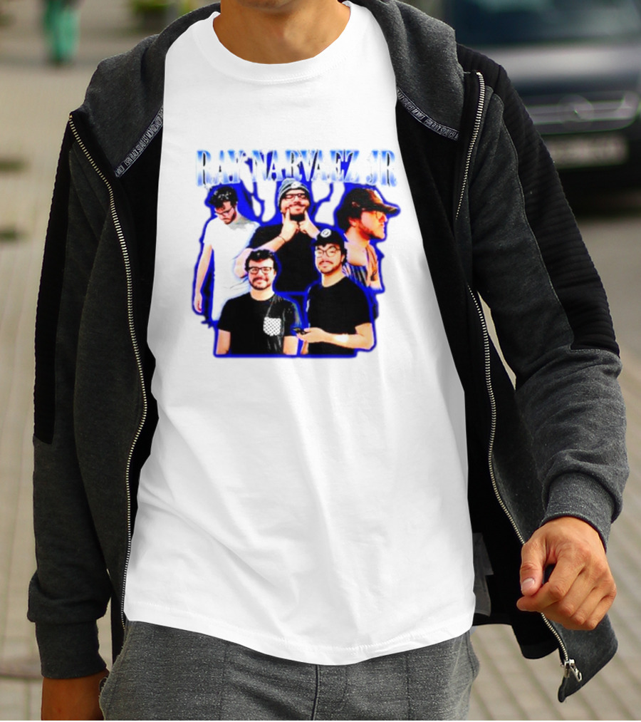 Ray Narvaez Jr Collage Of Five Poses T-Shirt