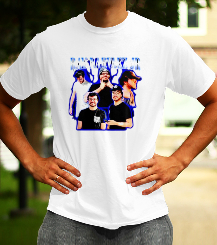 Ray Narvaez Jr Collage Of Five Poses T-Shirt