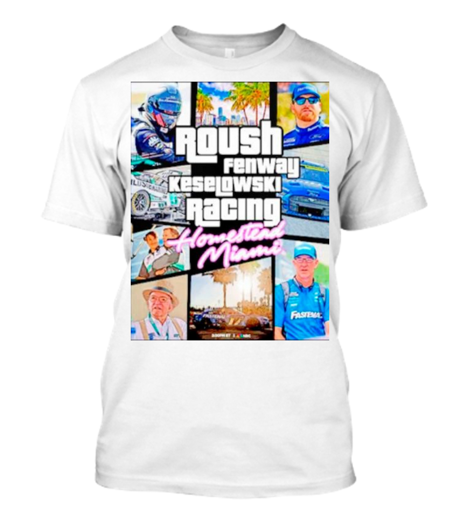 Roush Fenway Keselowski Racing Homestead Miami Fastenal T-Shirt