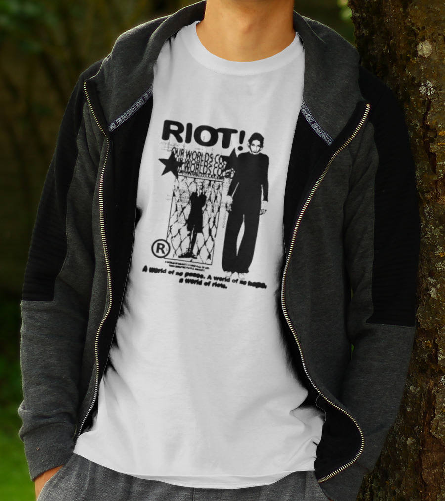 RIOT Our Worlds Could No Peace No Hope T-Shirt