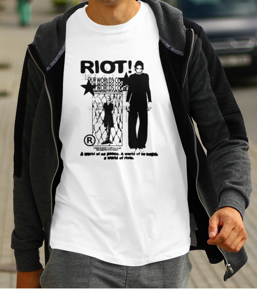 RIOT Our Worlds Could No Peace No Hope T-Shirt