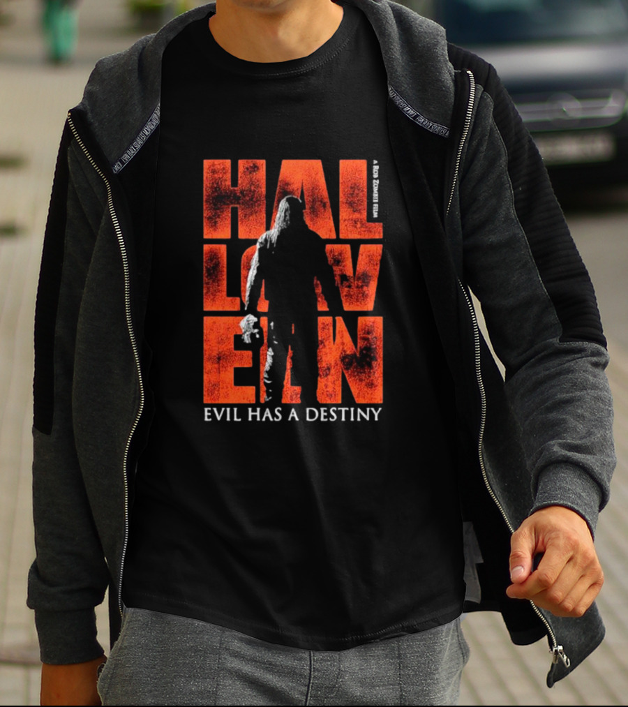 Rob Zombie Halloween Evil Has A Destiny Iconic Horror T-Shirt