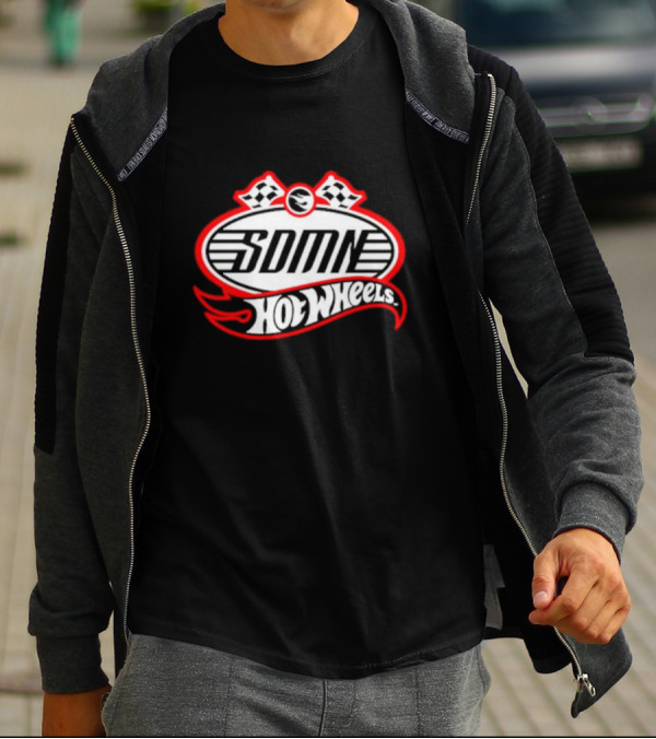 Sdmn Hot Wheels Collaborative Red Ribbon T-Shirt