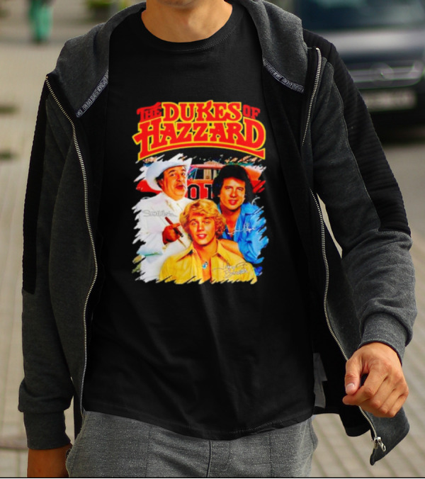 The Dukes Of Hazzard 01 Cast Signature T-Shirt
