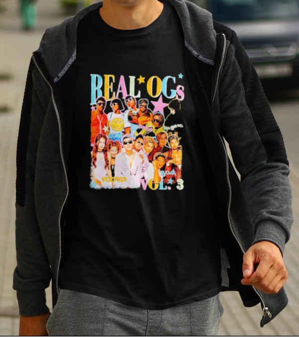 REAL OGs Vol. 3 Vintage Throwback Iconic Characters And Stars T-Shirt