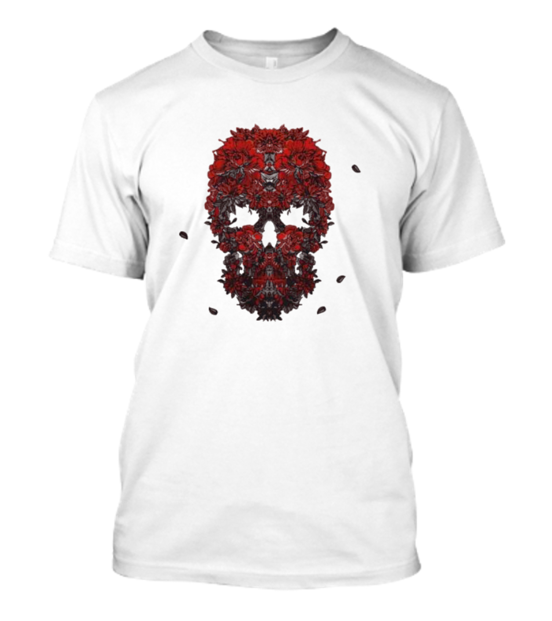 Kai Wachi Floral Skull T-Shirt