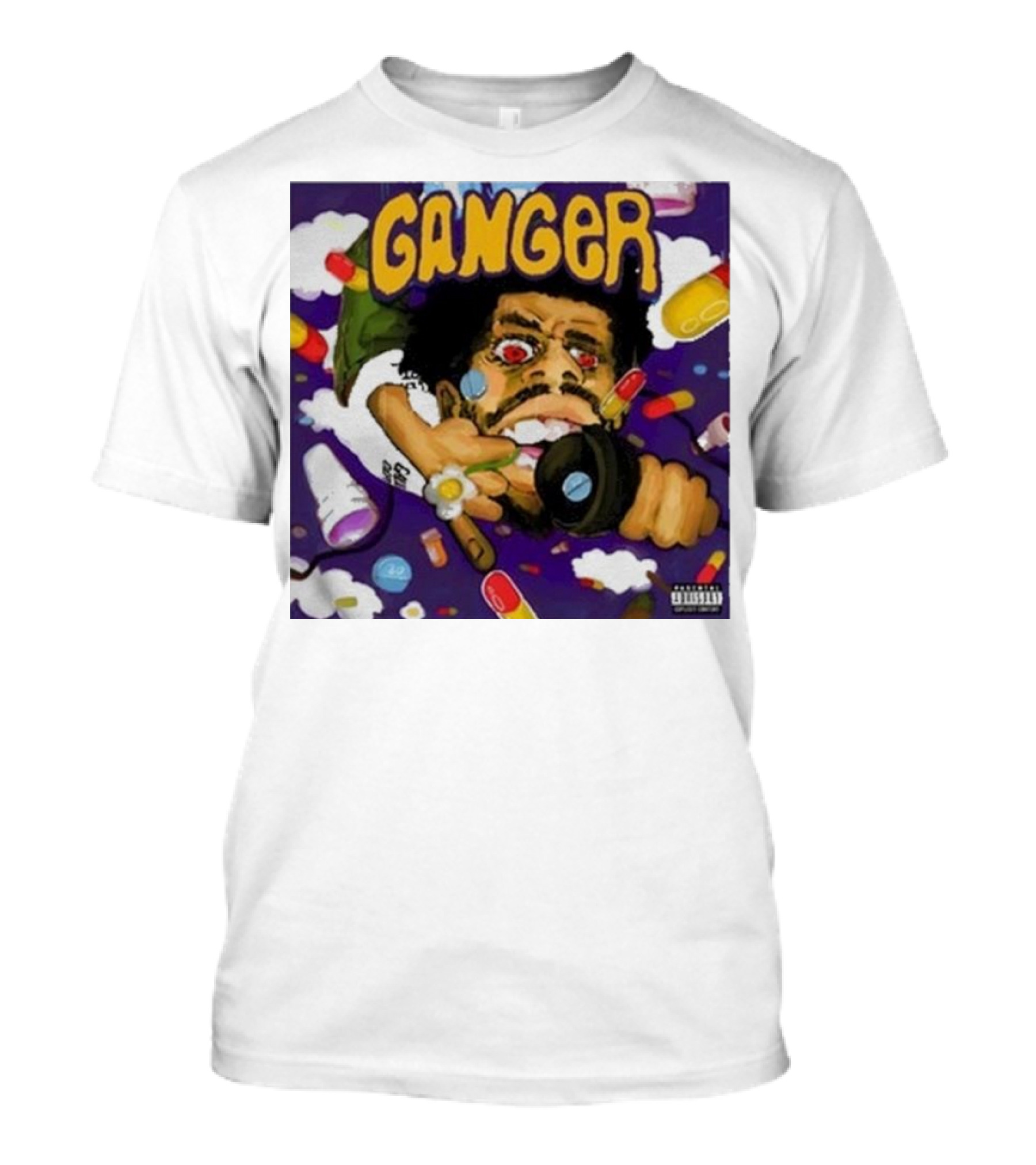 Veeze Ganger Album Cover Vxmeee Psychedelic T-Shirt