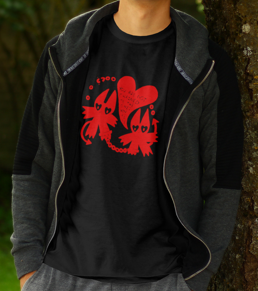 You Are Not Chained To The Ones You Love Heart-Chain Devils T-Shirt