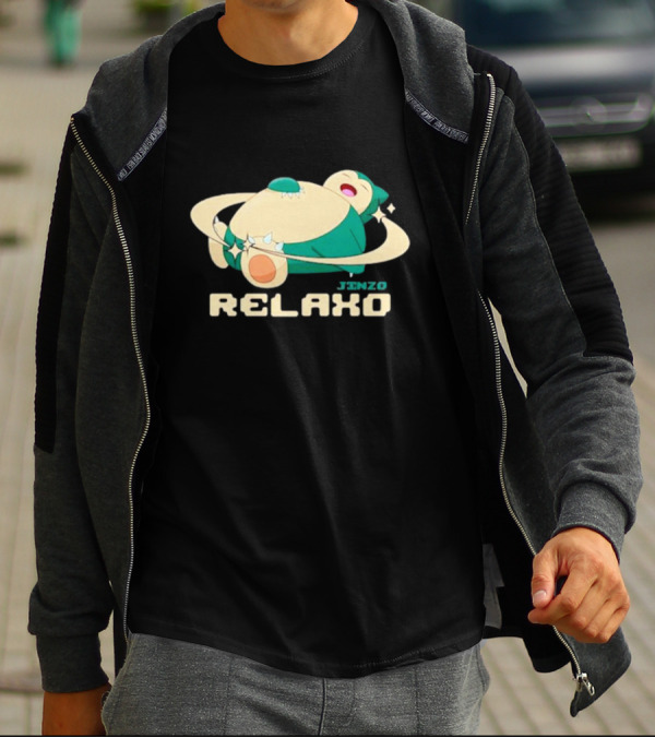 Day Dreamer Jinzo Relaxo Pokemon Snorlax T-Shirt