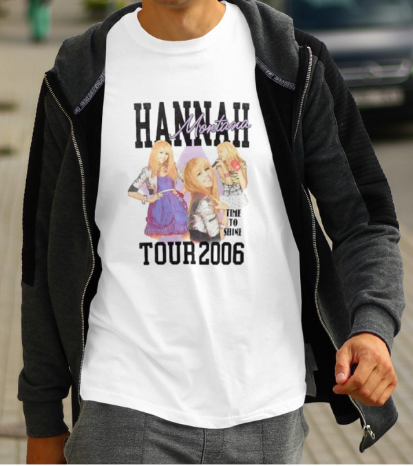 Hannah Montana Tour 2006 Time To Shine Disney T-Shirt