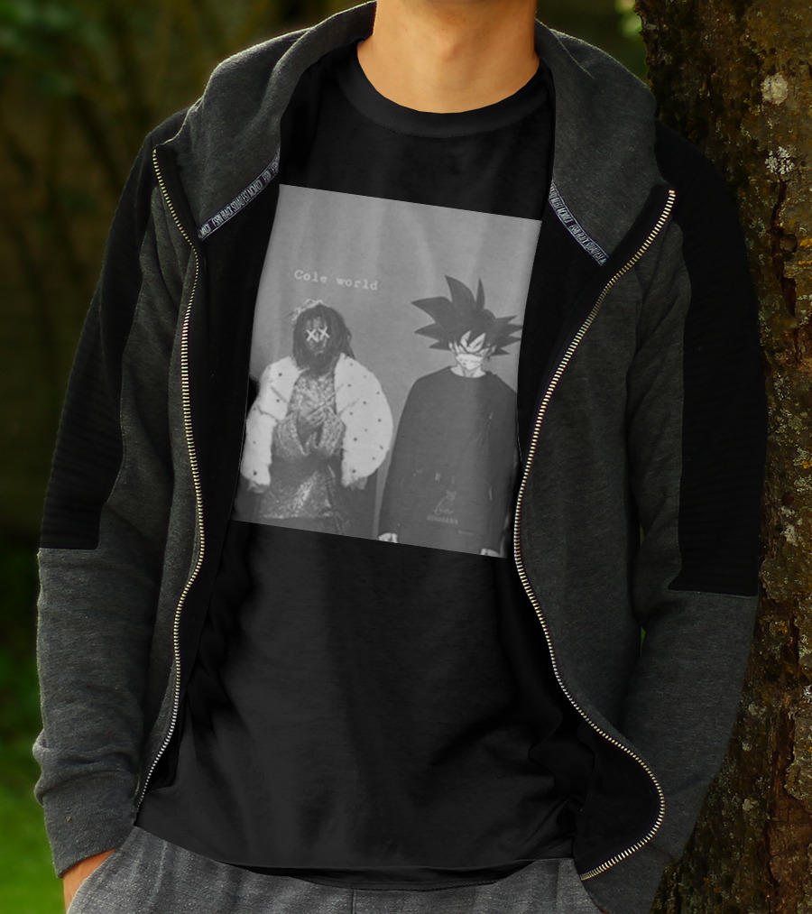 Cole World Dragon Ball Goku J Cole T-Shirt