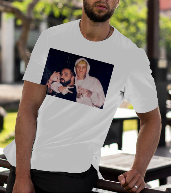 Drake X Jonesy Friends Collaboration Image With Rapper And Fortnite Character T-Shirt