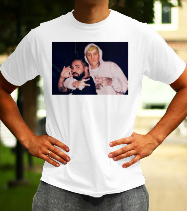 Drake X Jonesy Friends Collaboration Image With Rapper And Fortnite Character T-Shirt