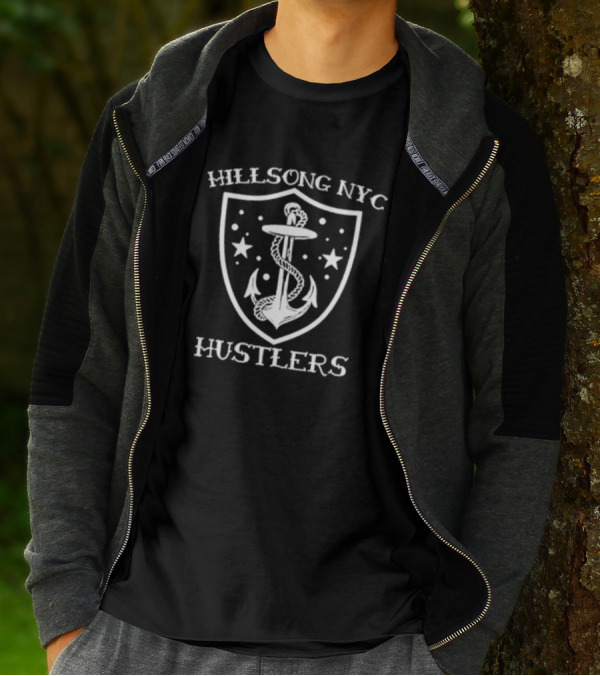 Hillsong NYC Hustlers Anchor Shield Stars T-Shirt