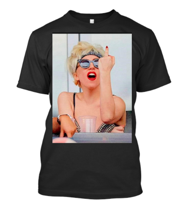 Lady Gaga Celebratory Gesture Iconic Pose T-Shirt
