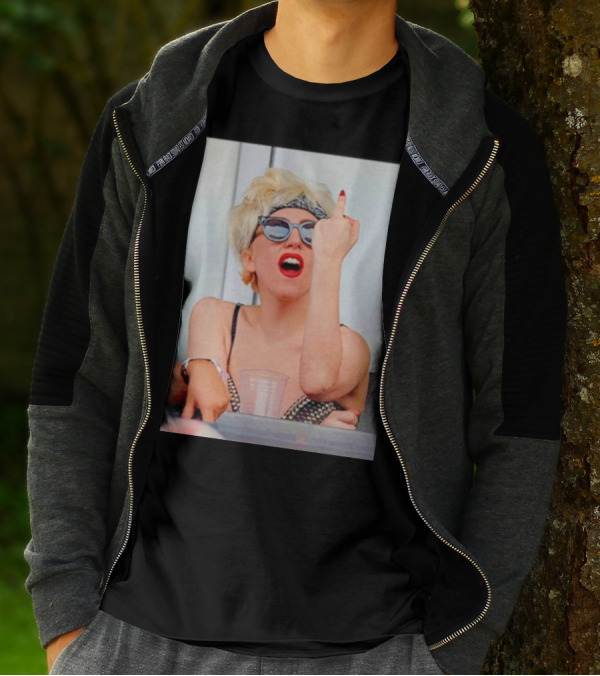Lady Gaga Celebratory Gesture Iconic Pose T-Shirt