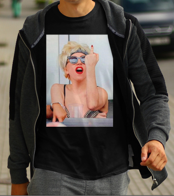 Lady Gaga Celebratory Gesture Iconic Pose T-Shirt