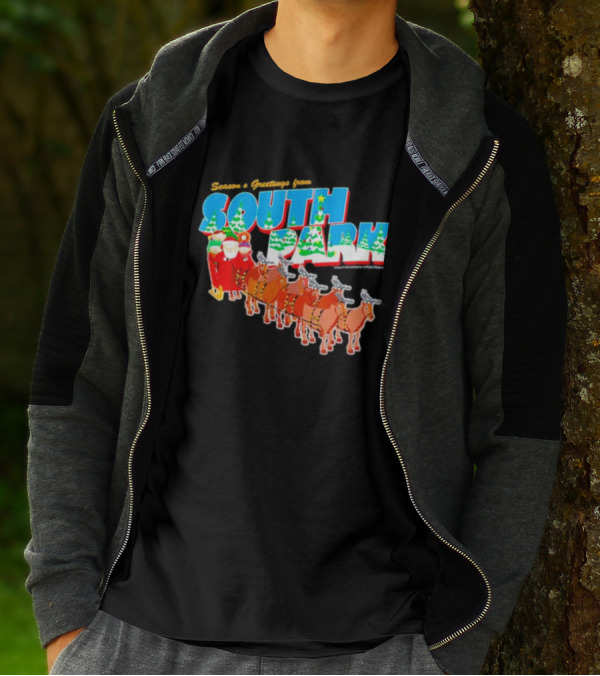 Season's Greetings From South Park Christmas Reindeer T-Shirt