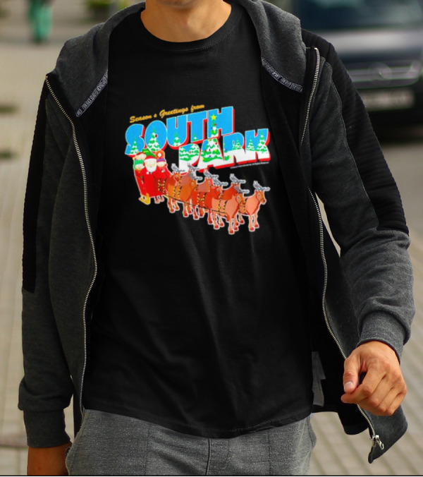 Season's Greetings From South Park Christmas Reindeer T-Shirt