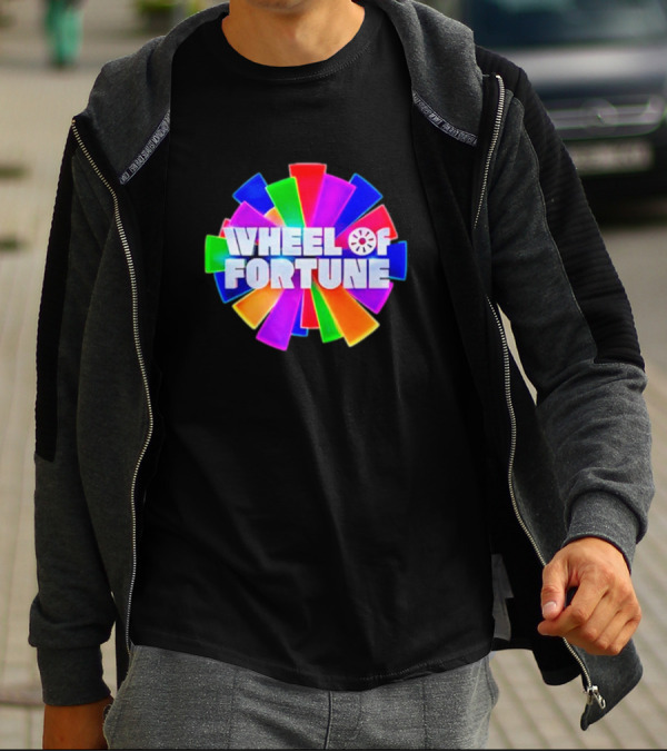 Wheel Of Fortune Colorful Iconic T-Shirt