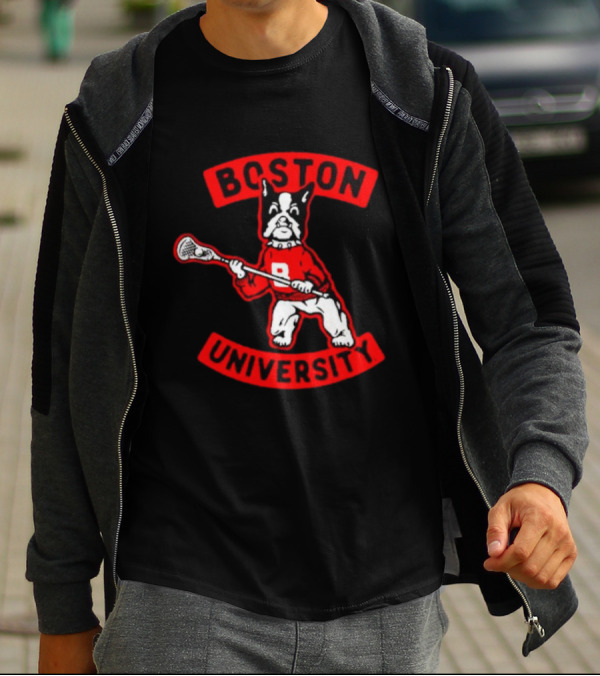 Boston University Terriers Lacrosse Vintage T-Shirt