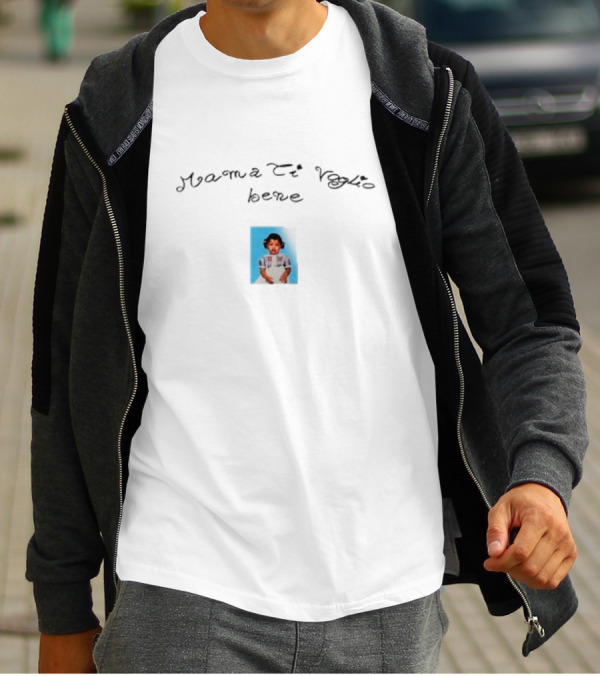 Mama Ti Voglio Bene Child Photo T-Shirt