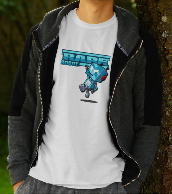 Rare Robot Character T-Shirt
