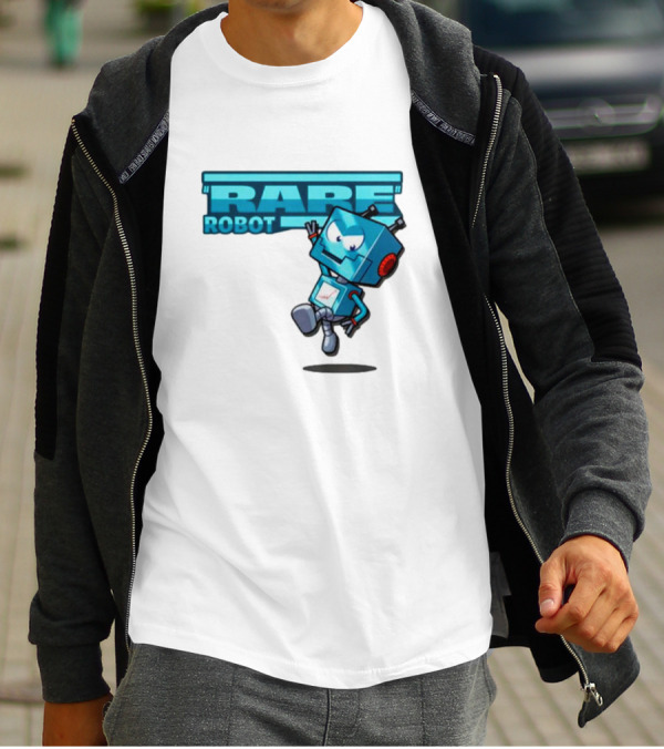 Rare Robot Character T-Shirt