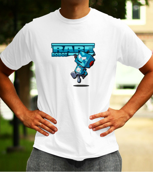 Rare Robot Character T-Shirt