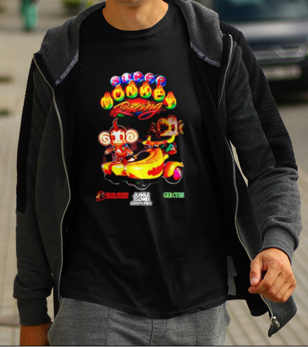 Super Monkey Racing Jungle Grind Chaos Park Gercube 3rd Strike Network T-Shirt