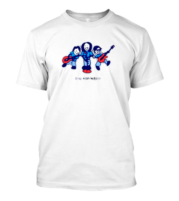 Young Culture Is Good Band Cartoon Trio T-Shirt