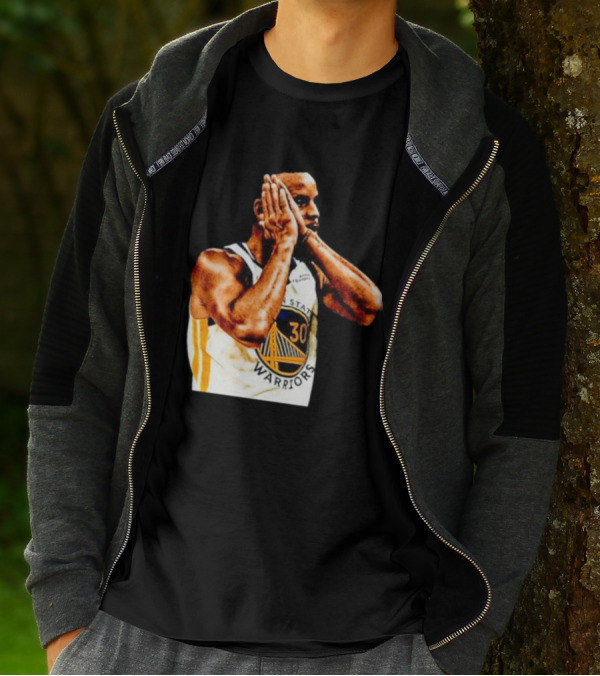 Golden State Warriors Stephen Curry Celebration Fan T-Shirt