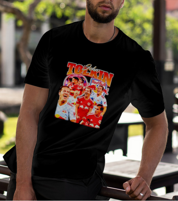 John Tolkin Red Bull Soccer Bootleg T-Shirt