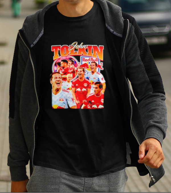 John Tolkin Red Bull Soccer Bootleg T-Shirt