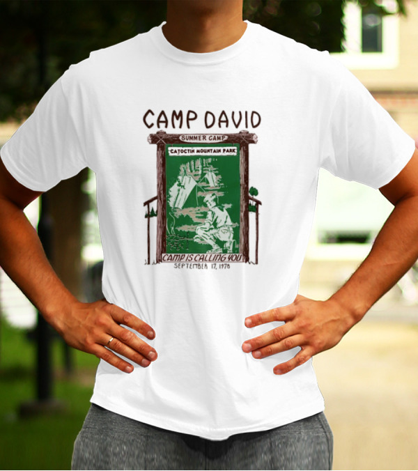 Camp David Summer Camp Catoctin Mountain Park September 17 1776 Camp Is Calling You T-Shirt