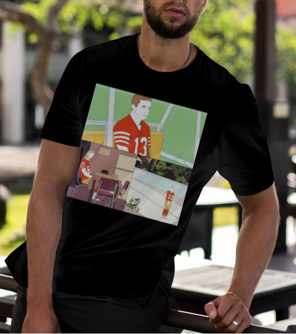 Bye Week Mood Football Reflection Trio T-Shirt