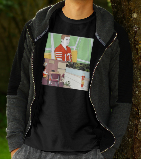 Bye Week Mood Football Reflection Trio T-Shirt