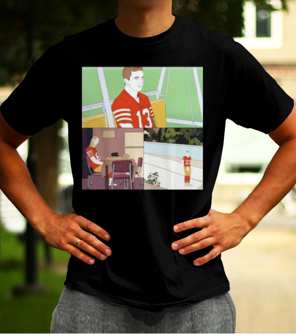 Bye Week Mood Football Reflection Trio T-Shirt