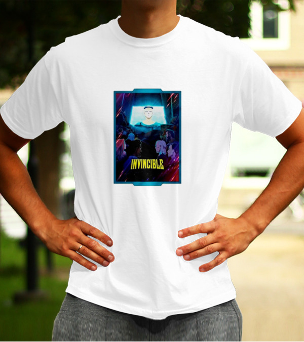 Invincible Season Two Episode One Animated Characters And Vibrant Colors T-Shirt