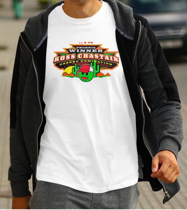 Phoenix Winner Ross Chastain Desert Domination 11.5.22 Cactus And Racing Helmet T-Shirt