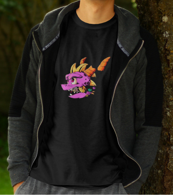 Spyro Capsule Game Adventure Dragon Fan T-Shirt