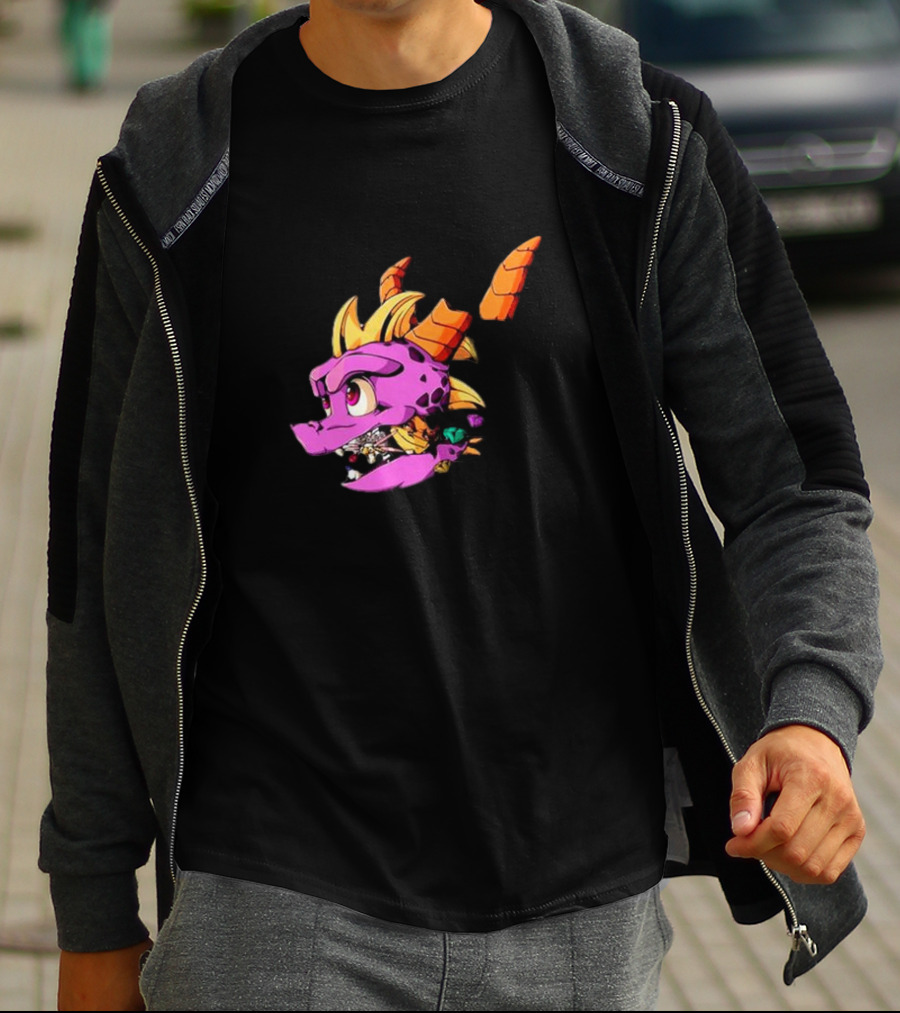 Spyro Capsule Game Adventure Dragon Fan T-Shirt