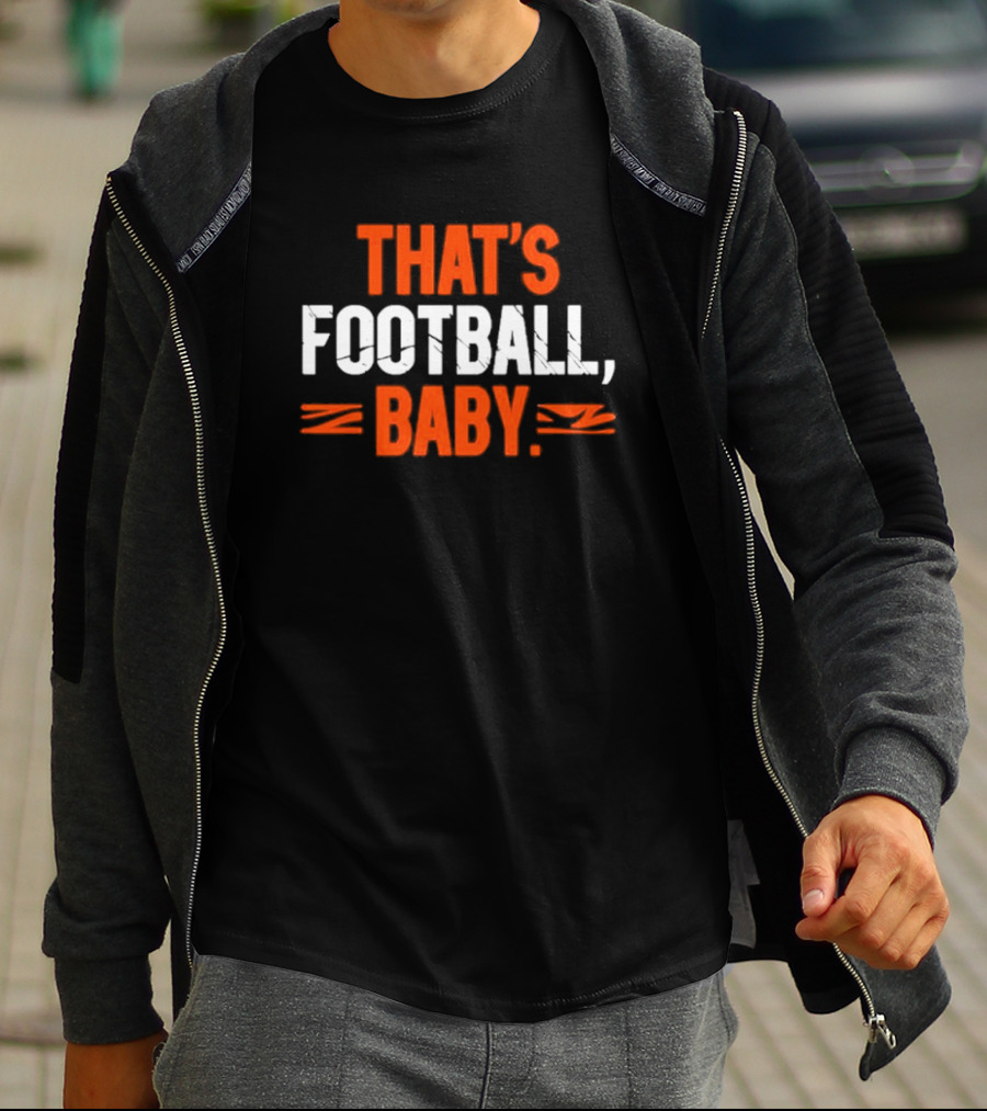 Cincinnati That’s Football Baby Orange T-Shirt