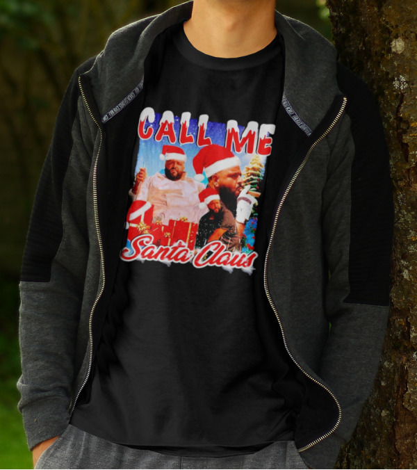 Call Me Santa Claus DJ Khaled Christmas Image T-Shirt
