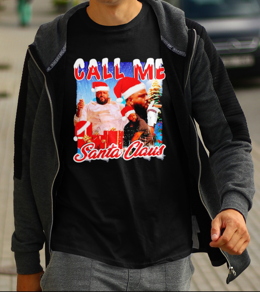 Call Me Santa Claus DJ Khaled Christmas Image T-Shirt