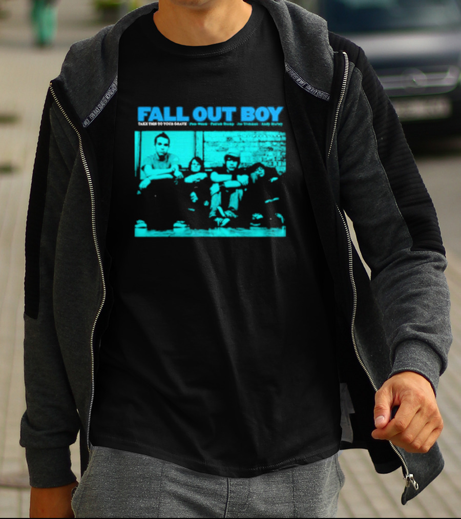 FALL OUT BOY Take This To Your Grave Pete Wentz Patrick Stump Joe Trohman Andy Hurley T-Shirt