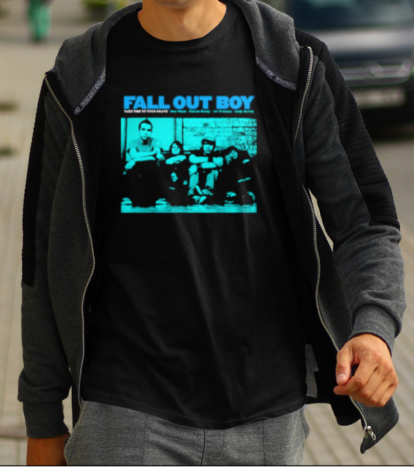 FALL OUT BOY Take This To Your Grave Pete Wentz Patrick Stump Joe Trohman Andy Hurley T-Shirt