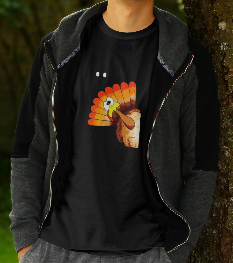 Moo Turkey Funny Thanksgiving T-Shirt