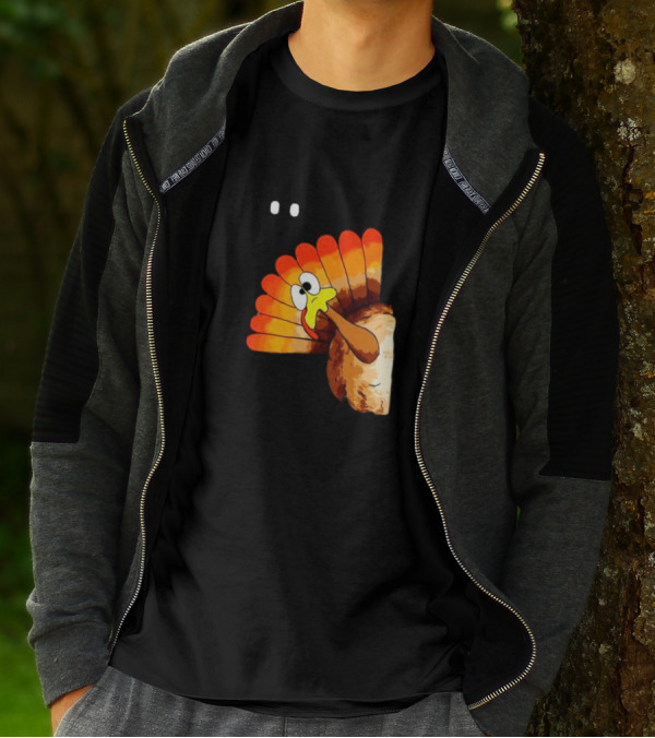 Moo Turkey Funny Thanksgiving T-Shirt